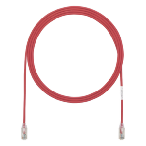 PANDUIT UTP28SP10RD – Cable de Parcheo UTP / Cat6 / 28AWG / 3.05 m (10 ft) / RJ45 / LSZH / PoE++