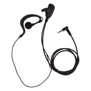 TELOX TSR1MT100 – Micrófono de Solapa / 2 Hilos / Tubo Acústico PU Grado Médico / Cable Reforzado con Kevlar / PTT Intercambiable