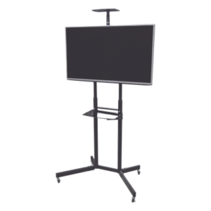 EPCOM EPB016EC – Soporte de Pantalla con Ruedas / Compatible con Monitores dee 32 "a 65" / Base para Colocar Accesorios Adicionales / Vesa 600 x 400