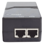 RUIJIE RG-E-120(GE) – Inyector PoE / 802.3af 15W / 2 Puertos Gigabit / Entrada 100-240V AC / Detección Inteligente PD