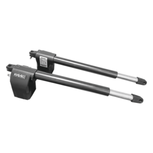 FAAC 105632447 – Kit de Operadores Abatibles / 3 m (9.8 ft) / 300 kg / 110 VAC / 1400 RPM / 3500 N / 18 ciclos/hora