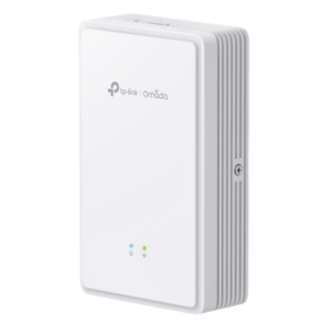 TP-LINK EAP615GP-WALL – Punto de Acceso GPON / Wi-Fi 6 AX1800 / 1 Puerto GPON / 1 Puerto FXS / 2 Puertos Gigabit / PoE / Mesh / Montaje en Pared