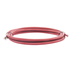 EPCOM POWERLINE CBL-8AWG-3R – Cable de Controlador a Batería / 3.0 m (9.8 ft) / 8 AWG / Terminal de Ojo / Rojo