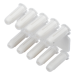 THORSMAN TP-0 – Taquete de Fijación / Doble Expansión Multidireccional / Tornillo 8 mm x 3/4" (19.1 mm) / Polietileno HDPE / 100 Piezas / -50°C a +80°C