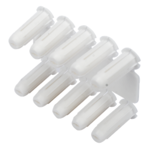 THORSMAN TP-0 – Taquete de Fijación / Doble Expansión Multidireccional / Tornillo 8 mm x 3/4" (19.1 mm) / Polietileno HDPE / 100 Piezas / -50°C a +80°C