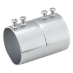 RACO HUB-2028 – Cople para Pared Delgada / 2 in / Acero Galvanizado / Tornillo de Fijación / 83.10 mm (0.27 ft) Longitud
