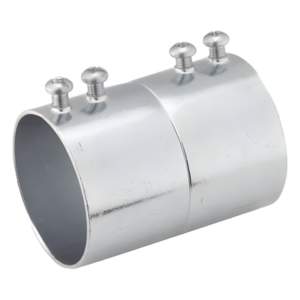 RACO HUB-2028 – Cople para Pared Delgada / 2 in / Acero Galvanizado / Tornillo de Fijación / 83.10 mm (0.27 ft) Longitud