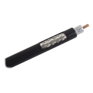Times Microwave LMR-400/1000 – Cable Coaxial RG-8 / Baja Pérdida / 50 Ohms / 305 m (1000 ft) / Blindaje 90 dB / Factor Velocidad 85%