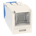 PANDUIT CJH6X88TGWH – Conector Jack RJ45 / Cat 6A / 8P8C / Terminación TG sin Impacto / 22-26 AWG / -10°C a 65°C / 100W HDBaseT / Blanco