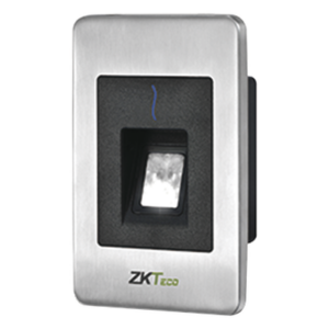 ZKTECO FR1500S – Lector Esclavo de Huella y Proximidad / RS-485 / IP65 / Acero Inoxidable / -10°C a 45°C / 125 kHz RFID / 4.76 x 3.04 x 1.50 in
