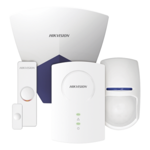 HIKVISION DS-PH-K/ESMP – Kit Sensores Inalámbricos para Panel Híbrido / Expansor 8 Zonas / Contacto Magnético / PIR Inmunidad Mascotas 24 kg / Sirena Exterior IP65 / 10 m / 33 ft
