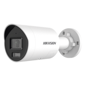 HIKVISION DS-2CD2087G2H-LIU/SL – [Dual Light + ColorVu] Bala IP 8 Megapixel (4K) / Lente 2.8 mm / 40 mts IR + 40 mts Luz Blanca / Exterior IP67 / Luz Intermitente y Alerta de Audio / Micrófono Integrado / ACUSENSE / Metal / ACUSEARCH