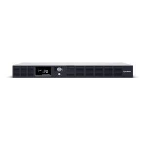 CYBERPOWER OR1000LCDRM1UA – UPS Interactivo en Línea / 1000 VA / 600 W / Topología Línea Interactiva / Rack 1 UR / 6 Tomas NEMA 5-15R / AVR / LCD Multifunción