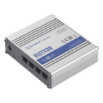 TELTONIKA RUTX08 – Router Industrial Ethernet VPN / 4 Puertos Gigabit / Quad-Core 717 MHz / 256 MB RAM / RMS / -40°C a 75°C (-40°F a 167°F)