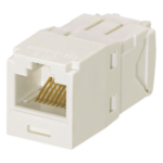 PANDUIT CJ688TGIW – Jack RJ45 / Cat 6 / 8P8C / Sin herramienta de impacto / 22-26 AWG / -10°C a 65°C