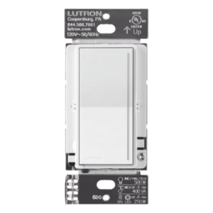 LUTRON RADIORA 3 RRSTRDWH – Atenuador Auxiliar de Pared / Control 3 Vías o Más / Hasta 4 Auxiliares por Circuito / 120 V~ 50/60 Hz / 8.3 A Máximo