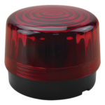 SFIRE SF-1301-SAQ – Luz Estroboscópica LED / 55 LEDs de Alta Intensidad / 8 Patrones de Parpadeo Ajustables / Batería de Respaldo 9V / Voltaje Universal 12-24 Vcc/Vca / IP66/IP55 / Bocina 100 dB