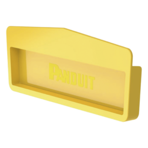 PANDUIT FREC12X4LYL – Tapa Final para Canaleta / 12x4 / Instalación a Presión / 50.8 mm Radio de Curvatura / 13.4 cm x 2.4 cm x 35 cm / Amarillo