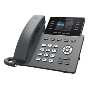 GRANDSTREAM GRP2624 – Teléfono IP / 8 Líneas SIP / 4 Cuentas / Wi-Fi 5 Dual-Band / Pantalla 2.8" / Gigabit / Bluetooth / PoE / Audio Opus