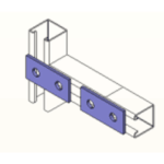ANCLO ANC-HA-08 – Conector / 9 cm / 2 Perforaciones / Acabado Anticorrosión / 3.54 pulgadas