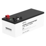 EPEVER LFP200EP128V2 – Batería de Litio LiFePO4 / 12.8 Vcc / 200 Ah / 2.56 kWh / LCD Local / Serie 4 Unidades