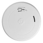 FIRST ALERT 1046802 – Detector Combo de Humo y CO / Batería Sellada de Litio 10 Años / Sensor Fotoeléctrico y Electroquímico / Alarma 85 dB / Diseño Ultra Delgado / Instalación Sin Cableado