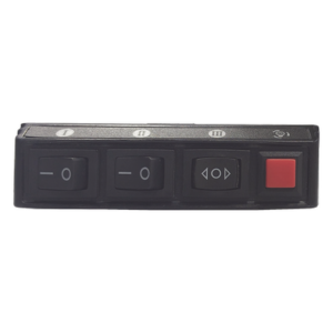 EPCOM INDUSTRIAL SIGNALING XDKQH02 – Switch de Control de Patrones de Destello / 5 Interruptores / 12 VCC / 15 A / 104 mm x 55 mm x 33 mm / 4.1 x 2.2 x 1.3 pulgadas