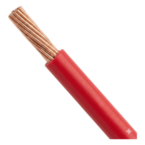 INDIANA SLY-312-RED/100 – Cable THW-LS / Calibre 14 AWG / 19 Hilos / 90°C Seco / 75°C Húmedo / Bobina 100 m (328 ft) / Rojo