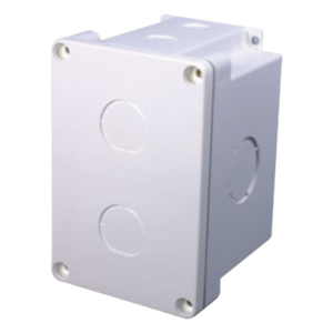 LINKEDPRO BY EPCOM LP-WP-BOX – Caja Superficial a Prueba de Agua / IP67 / 2 Salidas / 120 x 80 x 79.7 mm / 4.72 x 3.15 x 3.14 in / Certificaciones RoHS y UL