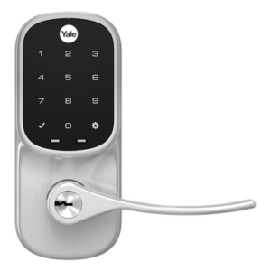 YALE-ASSA ABLOY MX89610 – Cerradura Electrónica Autónoma / Teclado Táctil / 250 Códigos PIN / ANSI/BHMA Grado 2 / Cierre Automático 30 s / Pilas AA