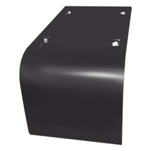 CHAROFIL CH-BAL100EP – Bajada para Cable / 100 mm de Ancho / Acero Galvanizado G60 Calibre 18 (1.2 mm) / Recubrimiento Epóxico Negro / Sin Tornillería Adicional