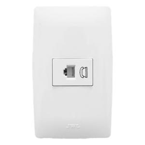 JWJ JTL-B72-28 – Toma Telefónica / Color Blanco.