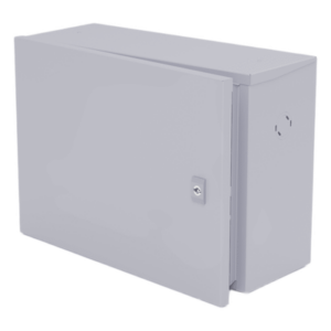 EPCOM INDUSTRIAL GBP01 – Gabinete Exterior / Acero Galvanizado / 360 x 208 x 505 mm / Montaje en Poste / Protección Solar Autónoma