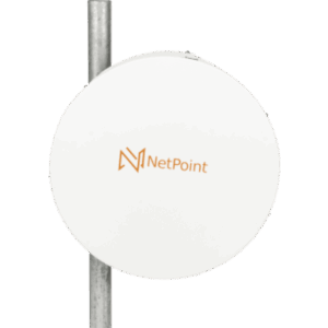 NetPoint NPUW3 – Antena Parabólica / 4.9-7.2 GHz / Ganancia 34 dBi / Dual Slant 45° / 96 cm (37.8 in) / Fibra de Vidrio / Conector N-Hembra Dual
