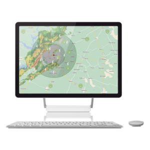 FEDERAL SIGNAL INDUSTRIAL COMMANDER1-M – Sistema de Alerta de Rayos / 500 Mensajes / 2 Radios / DND Programable / Repetición Ajustable / Todo Despejado