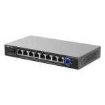 RUIJIE RG-NBF2100S-8GT1SC-P – ONU/Switch PoE+ Híbrido / 1 Puerto PON 1G SC/UPC / 8 Puertos Ethernet 1G / 120W PoE+ / 18 Gbps / 7.95 x 4.25 x 1.10 in