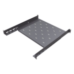 LINKEDPRO BY EPCOM SCH-GFP – Charola para Rack / 1U / Profundidad Ajustable 347 a 489 mm (1.14 a 1.60 ft) / Carga 20 kg / 4 Postes / Acero Calibre 16-18