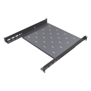 LINKEDPRO BY EPCOM SCH-GFP – Charola para Rack / 1U / Profundidad Ajustable 347 a 489 mm (1.14 a 1.60 ft) / Carga 20 kg / 4 Postes / Acero Calibre 16-18