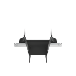 PANDUIT PWBSPJ4BL – Bajada de cables para charola wire basket / 4 in / Control de radio de curvatura / Negro
