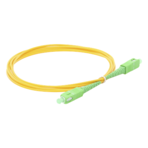 LINKEDPRO BY EPCOM LPSM2SCASCAS2 – Jumper de Fibra Óptica / Monomodo OS2 G.652D / SC/APC-SC/APC / Simplex / 2m (6.56 ft) / 2mm