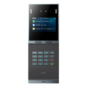 FANVIL I66 – Videoportero IP / Reconocimiento Facial 10,000 Rostros / Cámara 2 Megapixel / Lente Dual / Pantalla IPS 4" / 2 Relevadores / IP66 IK07 / PoE 802.3at / -40°C a 60°C
