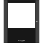 NOTIFIER DR-B5 – Puerta con Ventana para Gabinete de Control de Incendio / Acero Calibre 16 / Apertura 120° / Tamaño B (Dos Niveles) / Color Negro