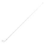 SHAKESPEARE 5206-N – Antena Marina VHF / Fibra de Vidrio / 6 dB / 50 W / 2.4 m (7.9 ft) / RG-58 4.5 m (15 ft) / Nylon