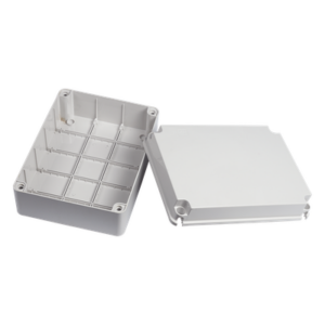 PRECISION PST-1924-E – Gabinete de Plástico IP55 / 190 x 240 x 95 mm / Protección EMI y Antiestática / -40 a 120°C / Aplicaciones Solares y Telecomunicaciones