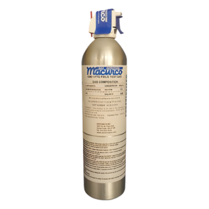 MACURCO - AERIONICS CM-E1-FTG – Probador Manual / 500 ppm CO / Caudal 10 LPM / 20-30 Pruebas por Carga / LED Indicador