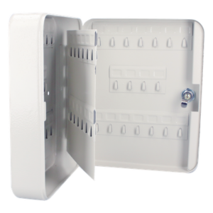 LOCK SYS-CLL-60 – Caja para Llaves / 60 Ganchos / Acero / 8.2 x 9.8 x 3.0 in / Cerradura de Latón