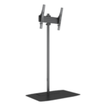 EPCOM INDUSTRIAL EMFB600T – Soporte de Piso para Pantalla / Orientación Vertical y Horizontal / 32" a 75" / VESA 600 x 400 / Carga 50 kg (110 lbs) / Altura Ajustable 1.5 m (4.9 ft)