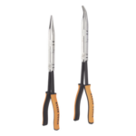 KLEIN TOOLS 71402 – Juego de Pinzas de Punta Doblada y Aguja / 33 cm (13'') / Alcance Extendido / Acero Aleado Cementado