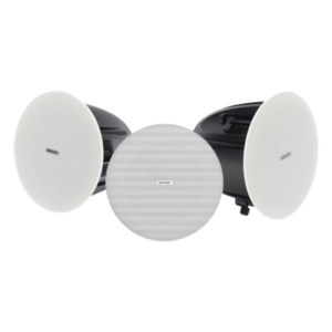 HIKVISION DS-QAZ-KIT610-BS – Kit de Voceo IP / Altavoz Principal PoE + 2 Bocinas Secundarias / 10 Watts / Bluetooth / Hik-Connect / 24 VCD o PoE 802.3at