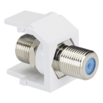 PANDUIT NKFWH – Módulo Acoplador Coaxial Tipo F / Keystone / 75 Ohms / 3.0 GHz / 29.6x16.7x21.8 mm / 1.17x0.66x0.86 ft